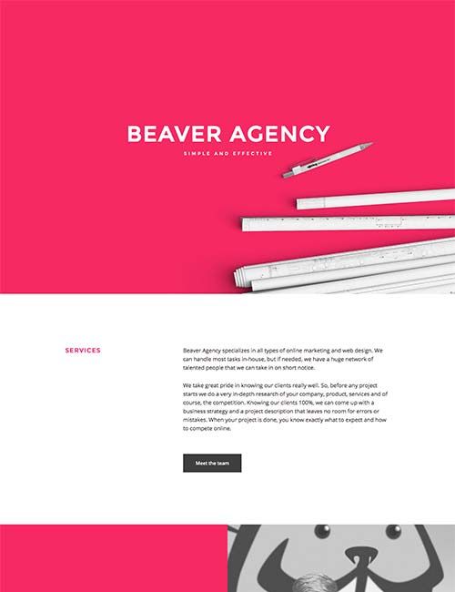 beaver-agency-template beaver-agency-template