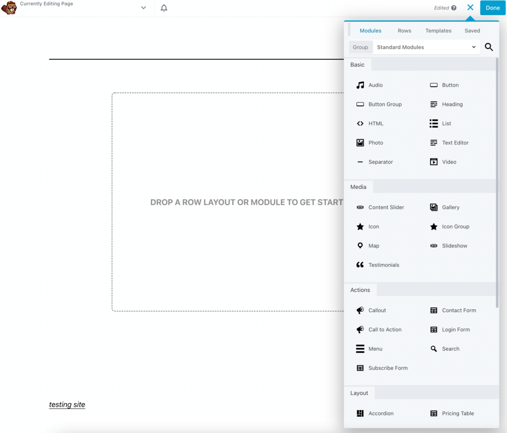 Beaver Builder modules