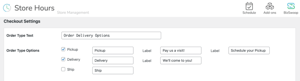 Delivering scheduling calendar prompt.